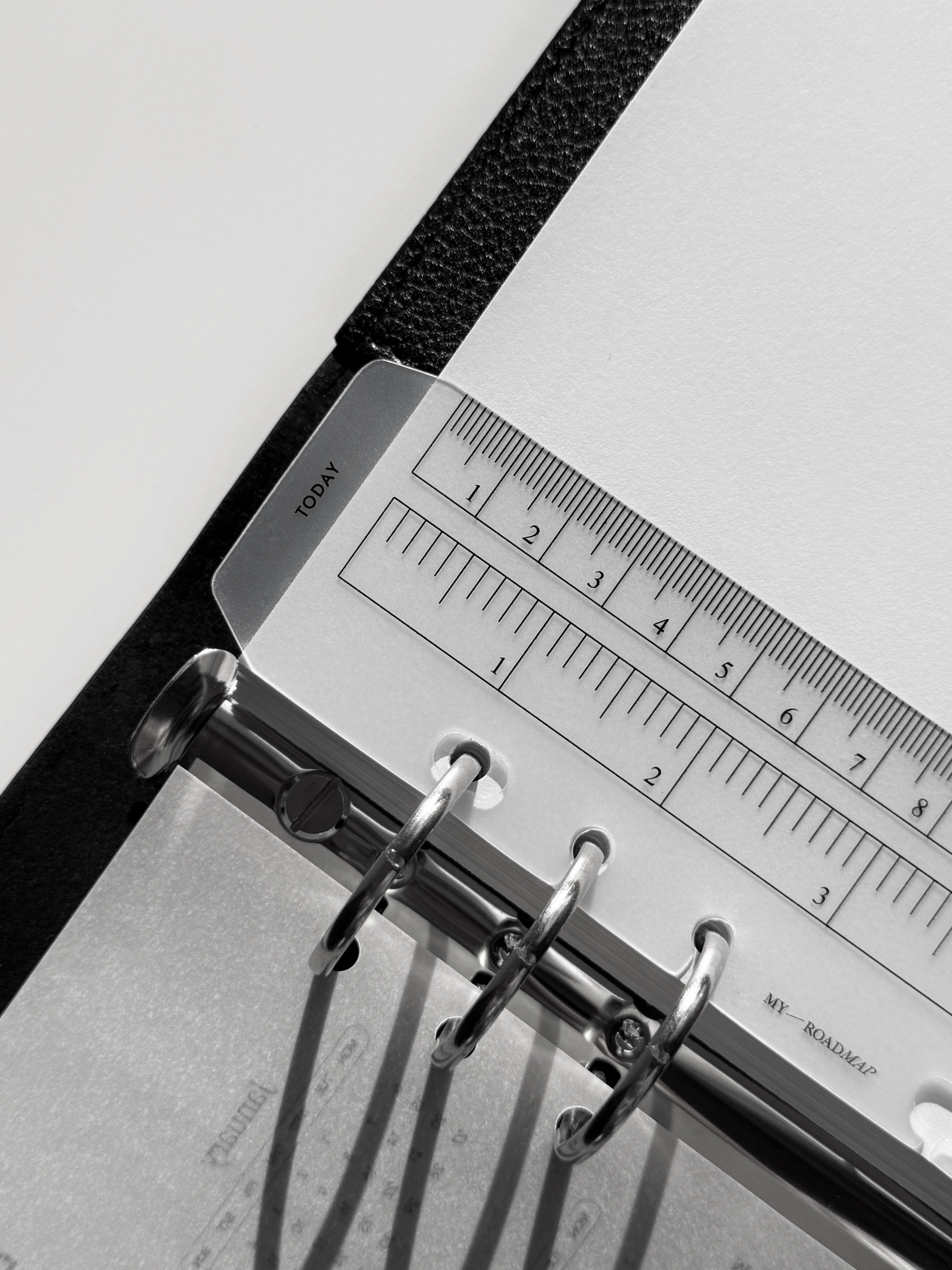 Ruler-Bookmark «Today» transparent