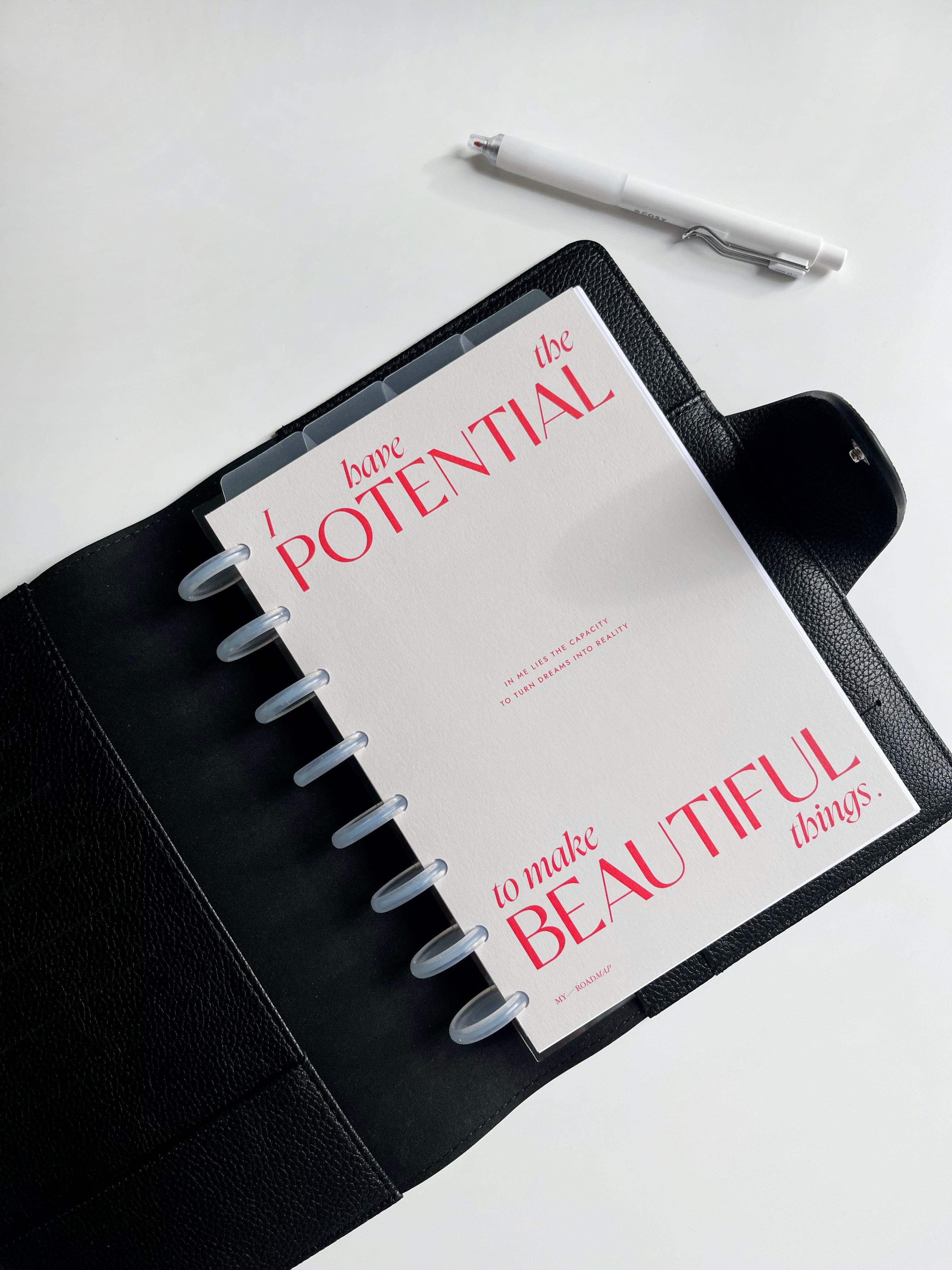 Planner-Dashboard A5 «I Have The Potential»