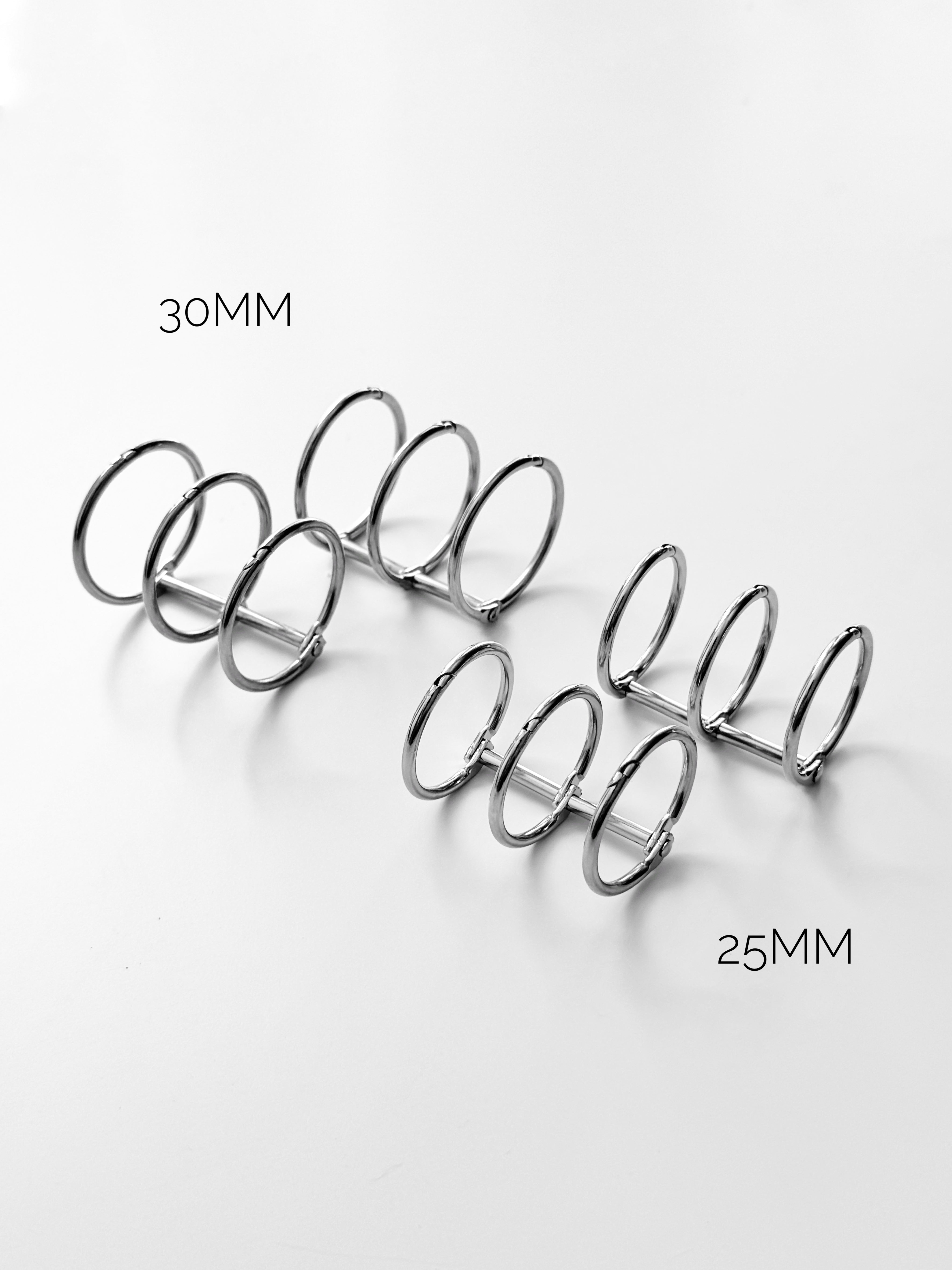 Metal Rings-Set 30 & 25mm