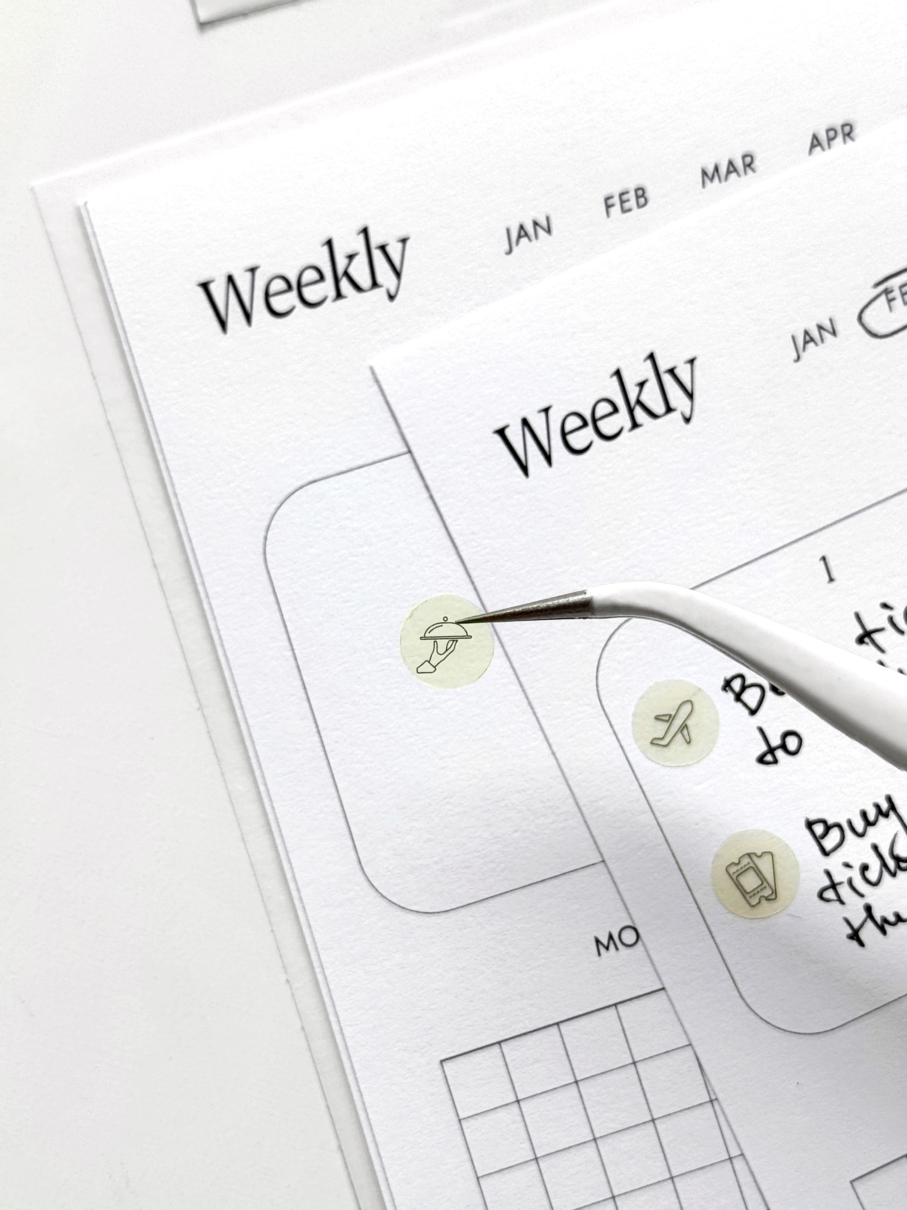 Focus Stickers «Moments To Remember» transparent