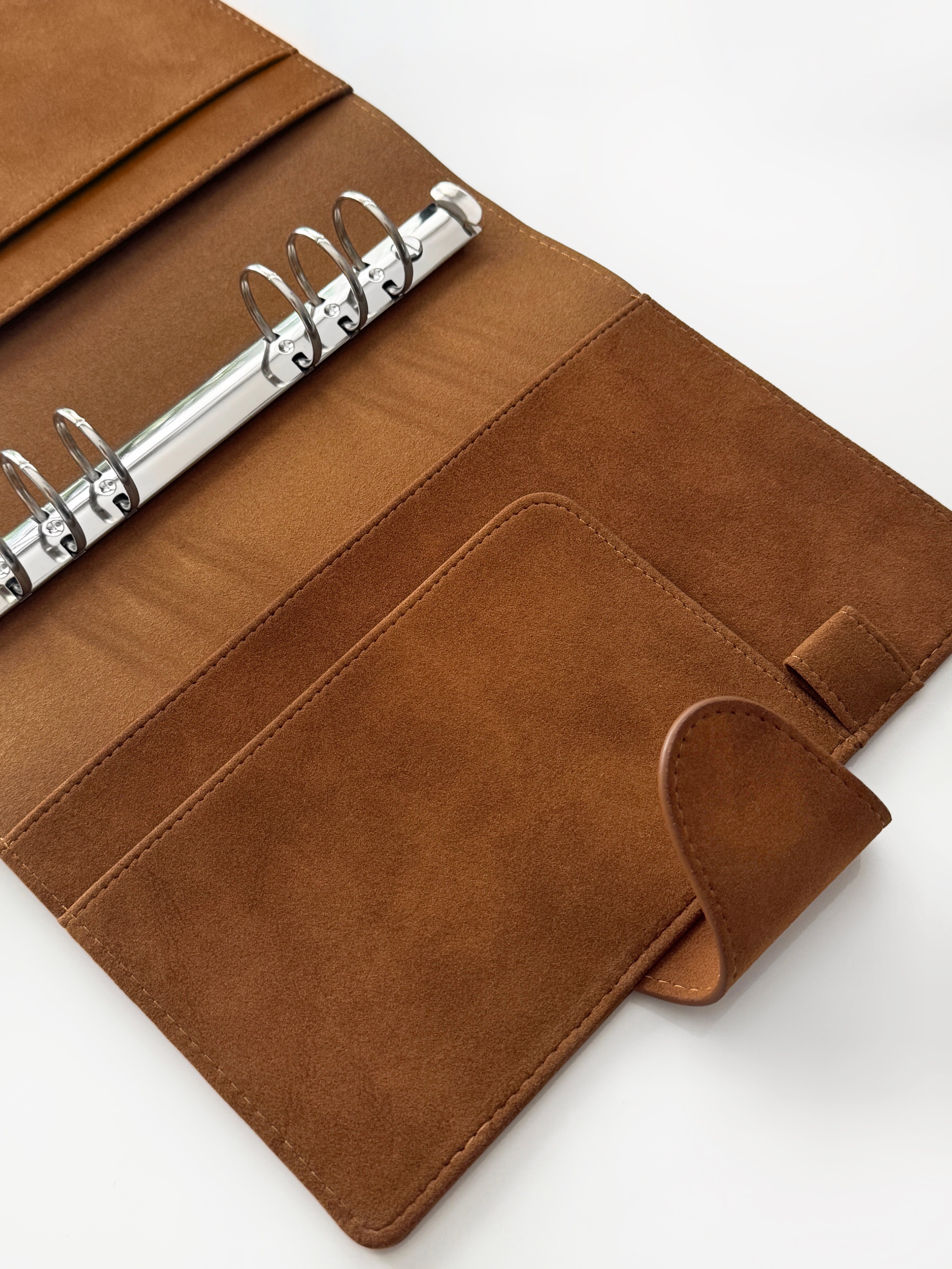 A5 Binder «Amber» Suede – Personalizable