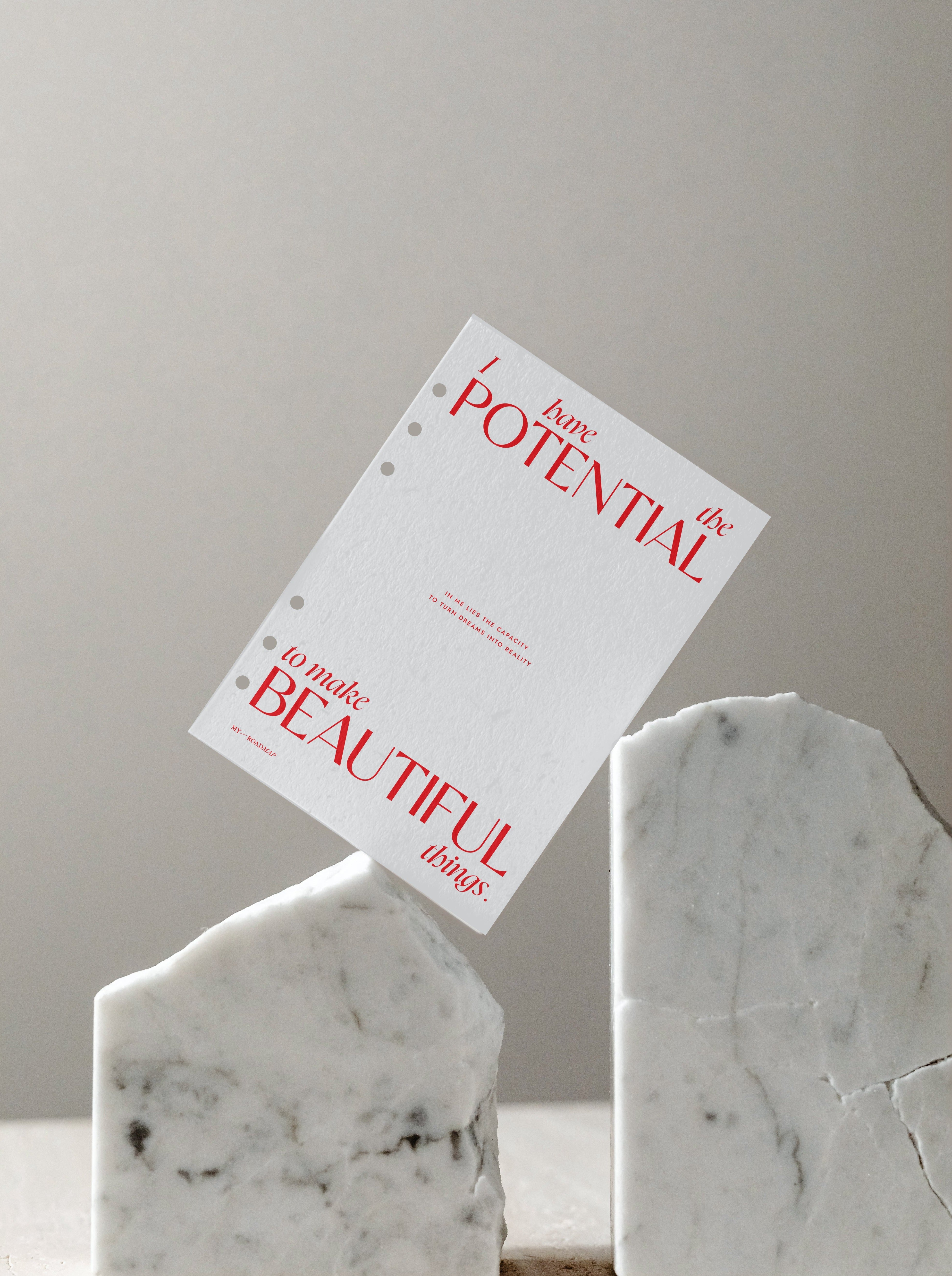 Planner-Dashboard A5 «I Have The Potential»