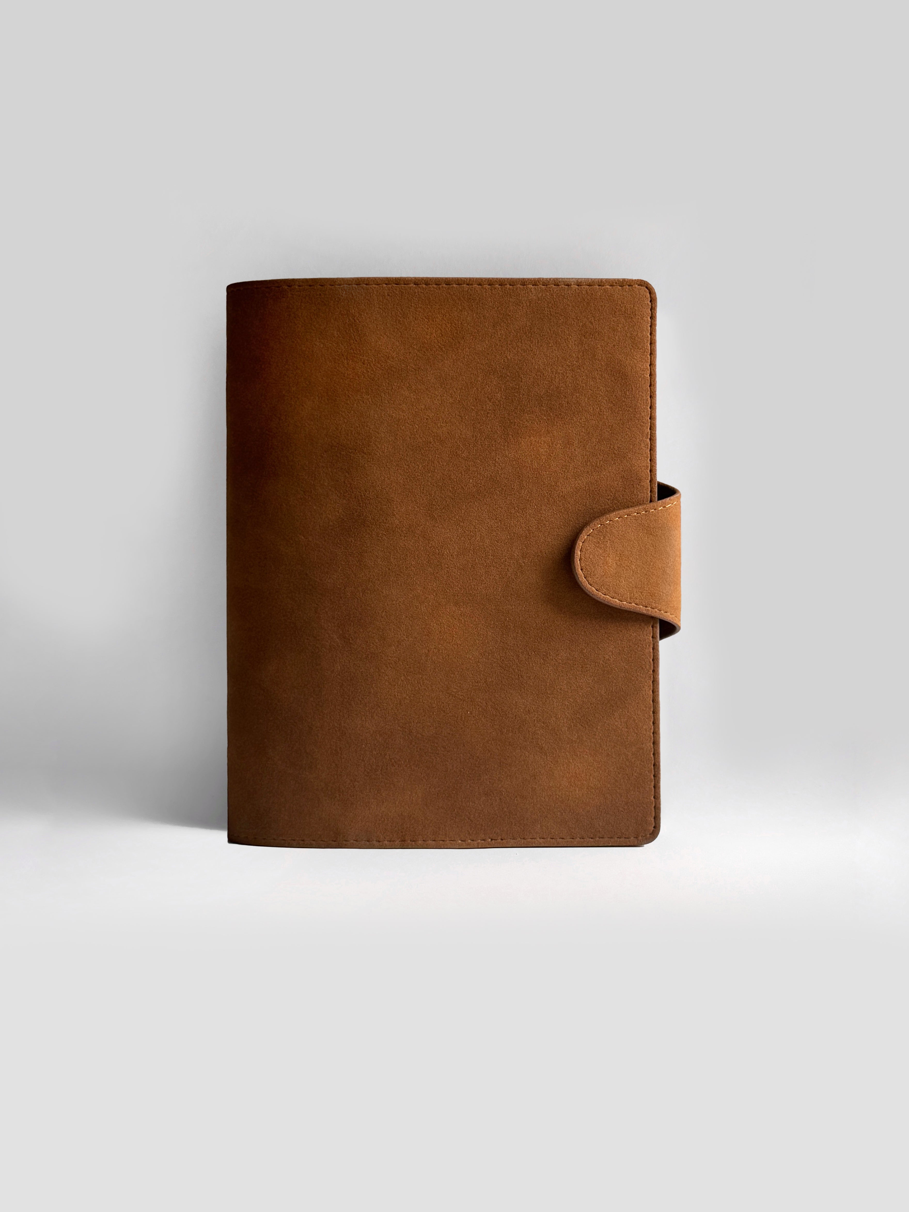 A5 Binder «Amber» Suede – Personalizable