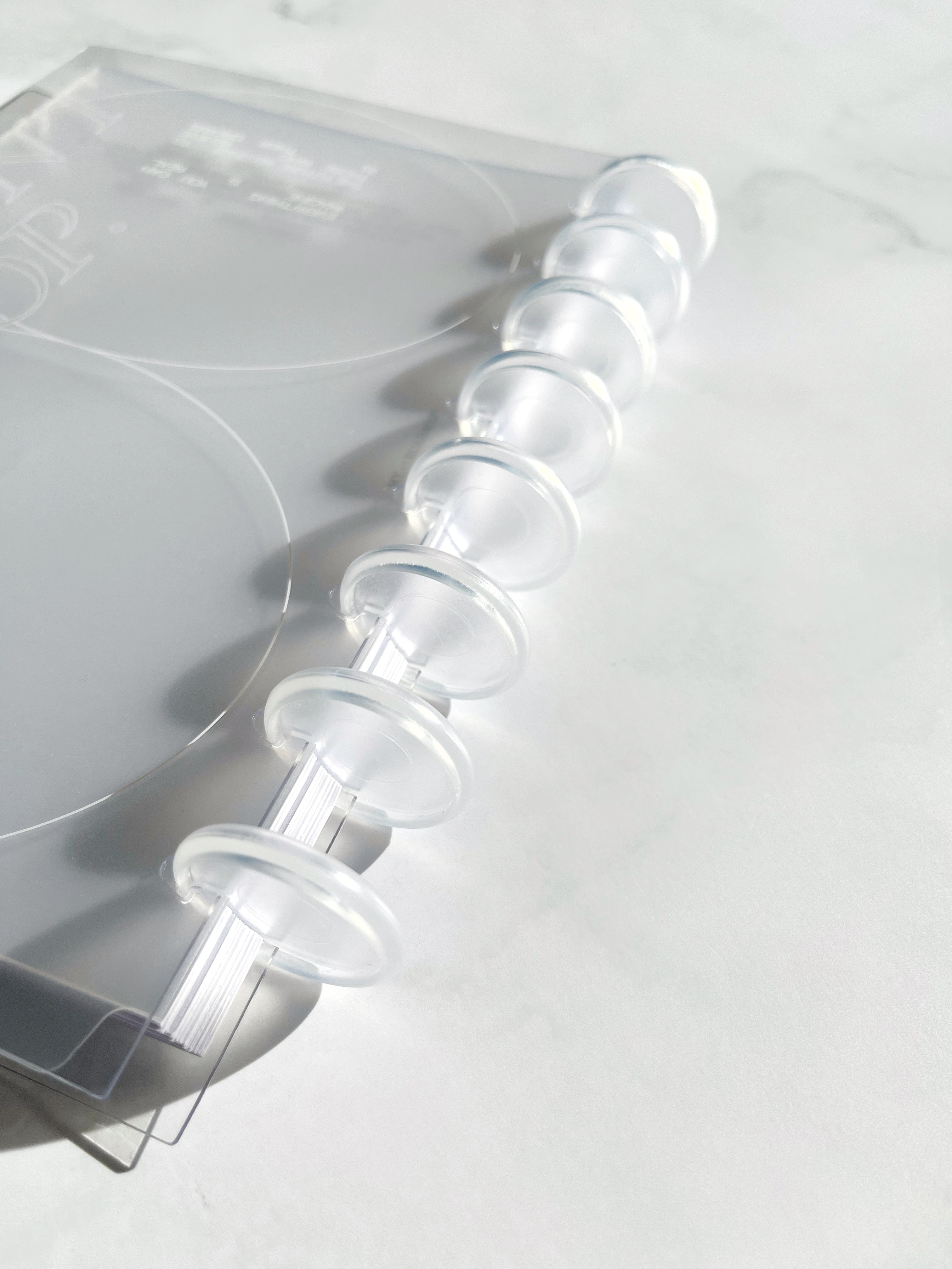 Discbound Discs 32mm weiß transparent