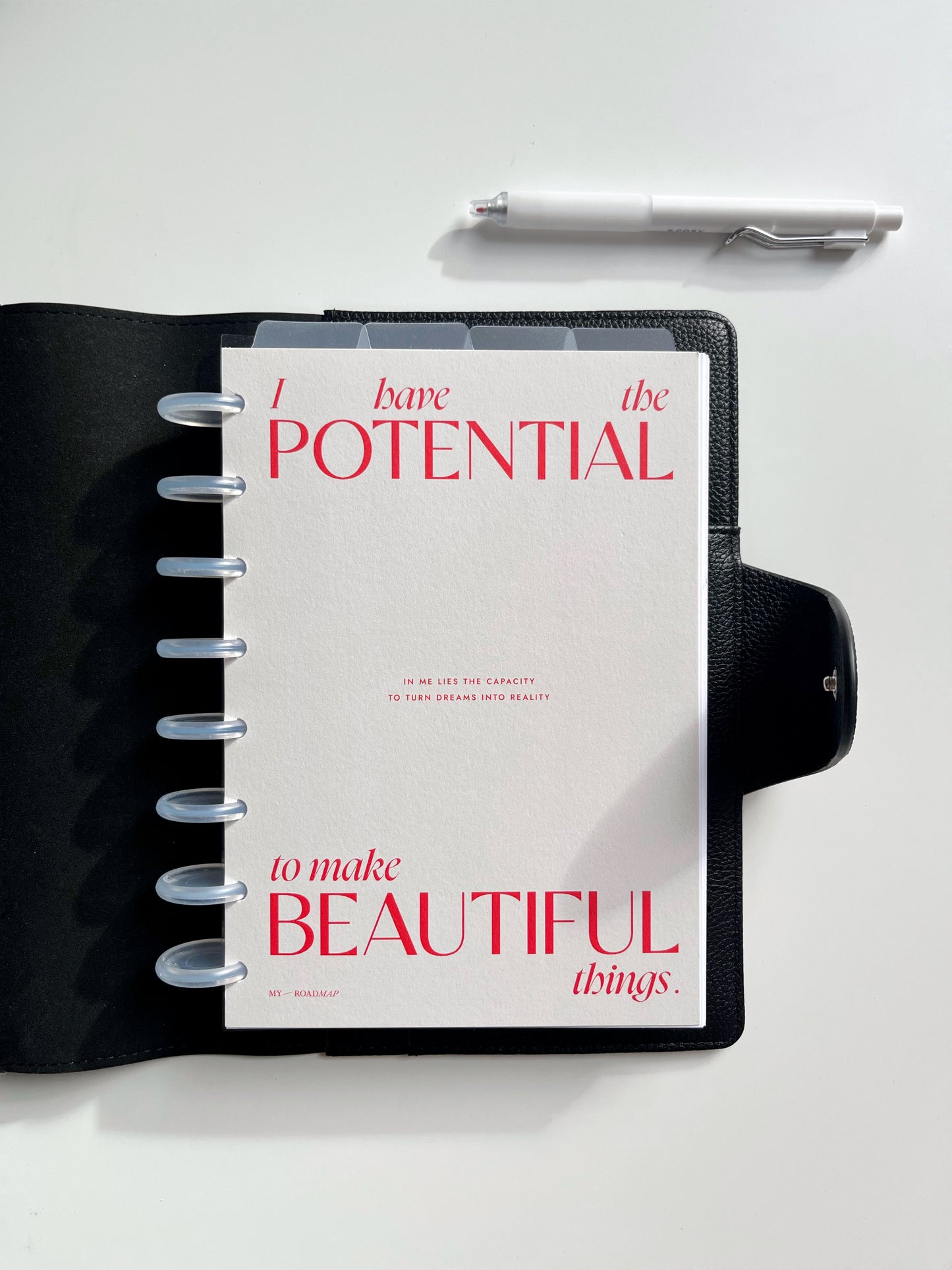 Planner-Dashboard «I Have The Potential» A5