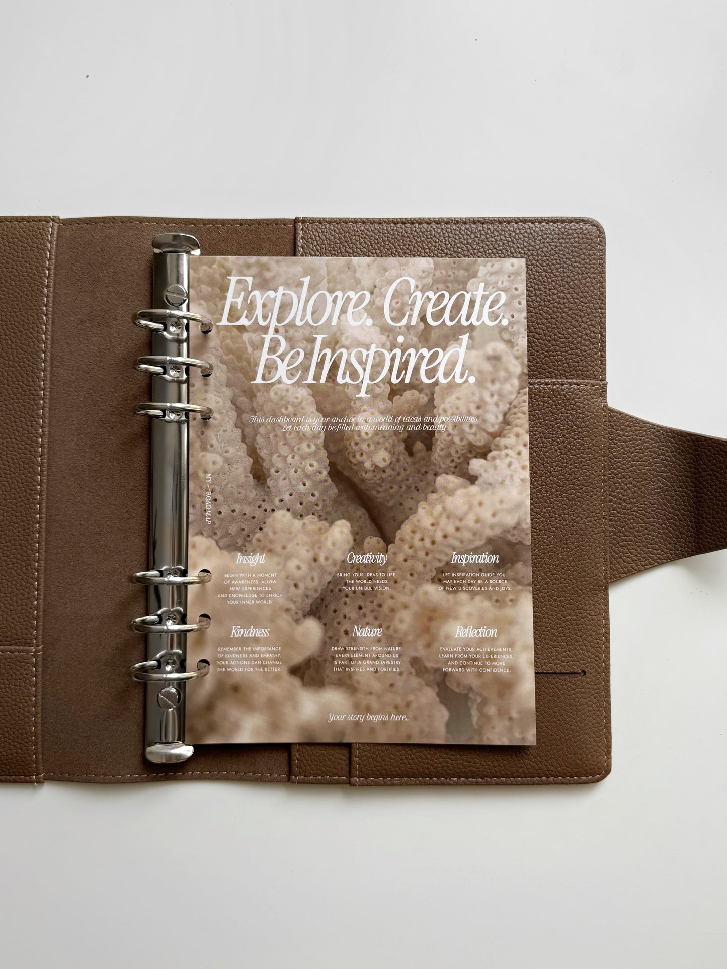Planer-Dashboard «Be Inspired» A5