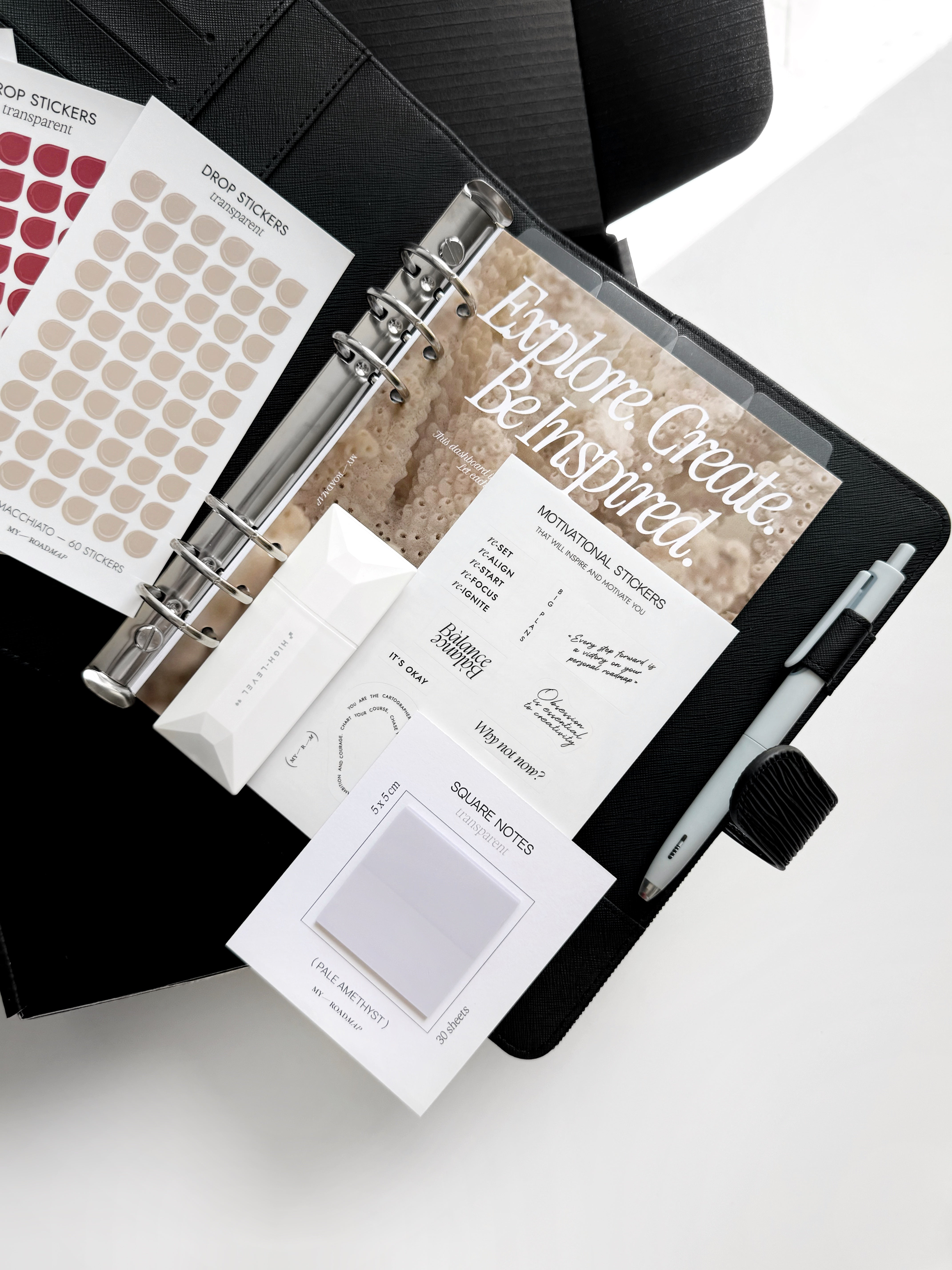 Planner-Box A5 «Midnight» | Personalizable