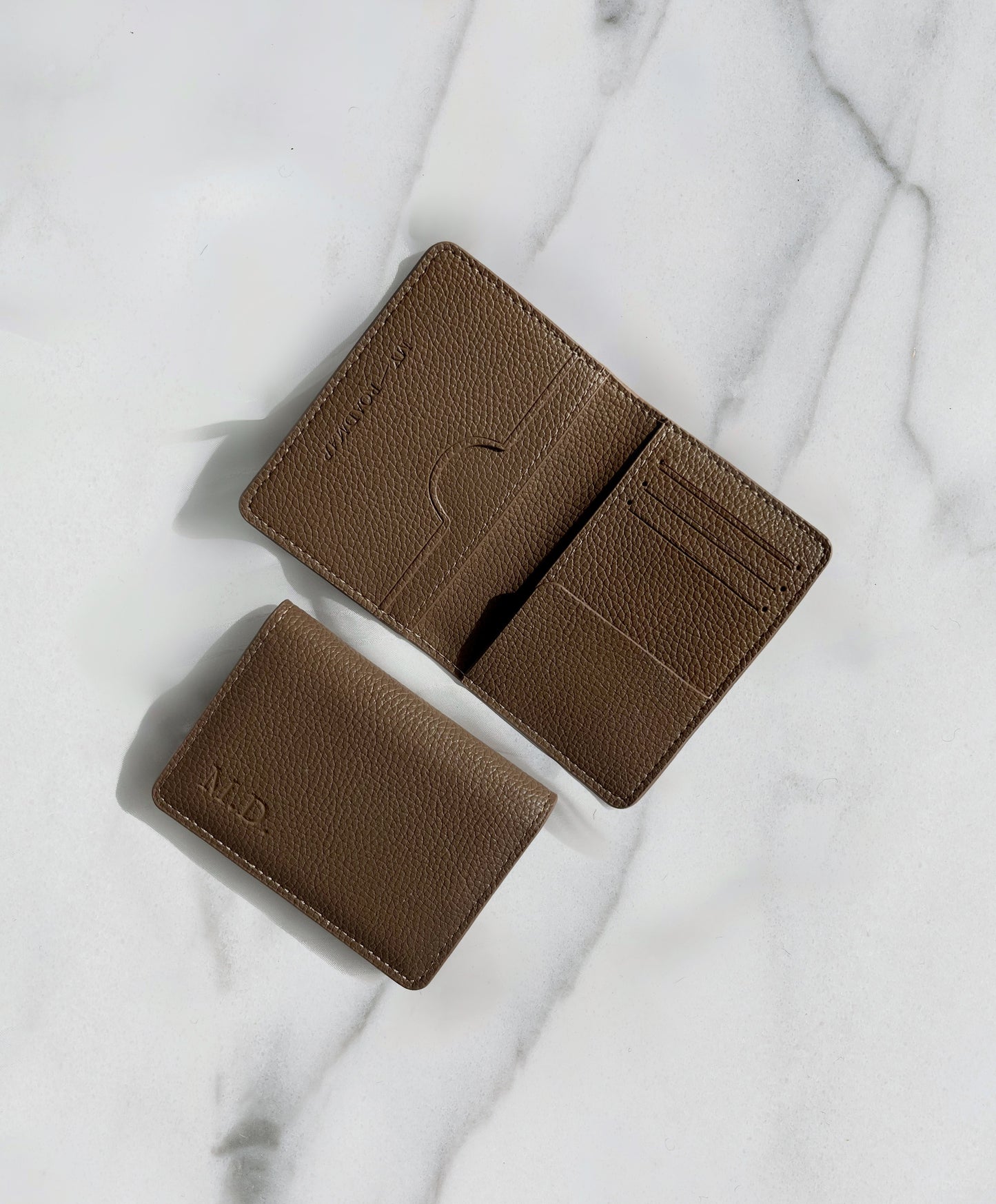 Cardholder «Pecan» | Personalizable