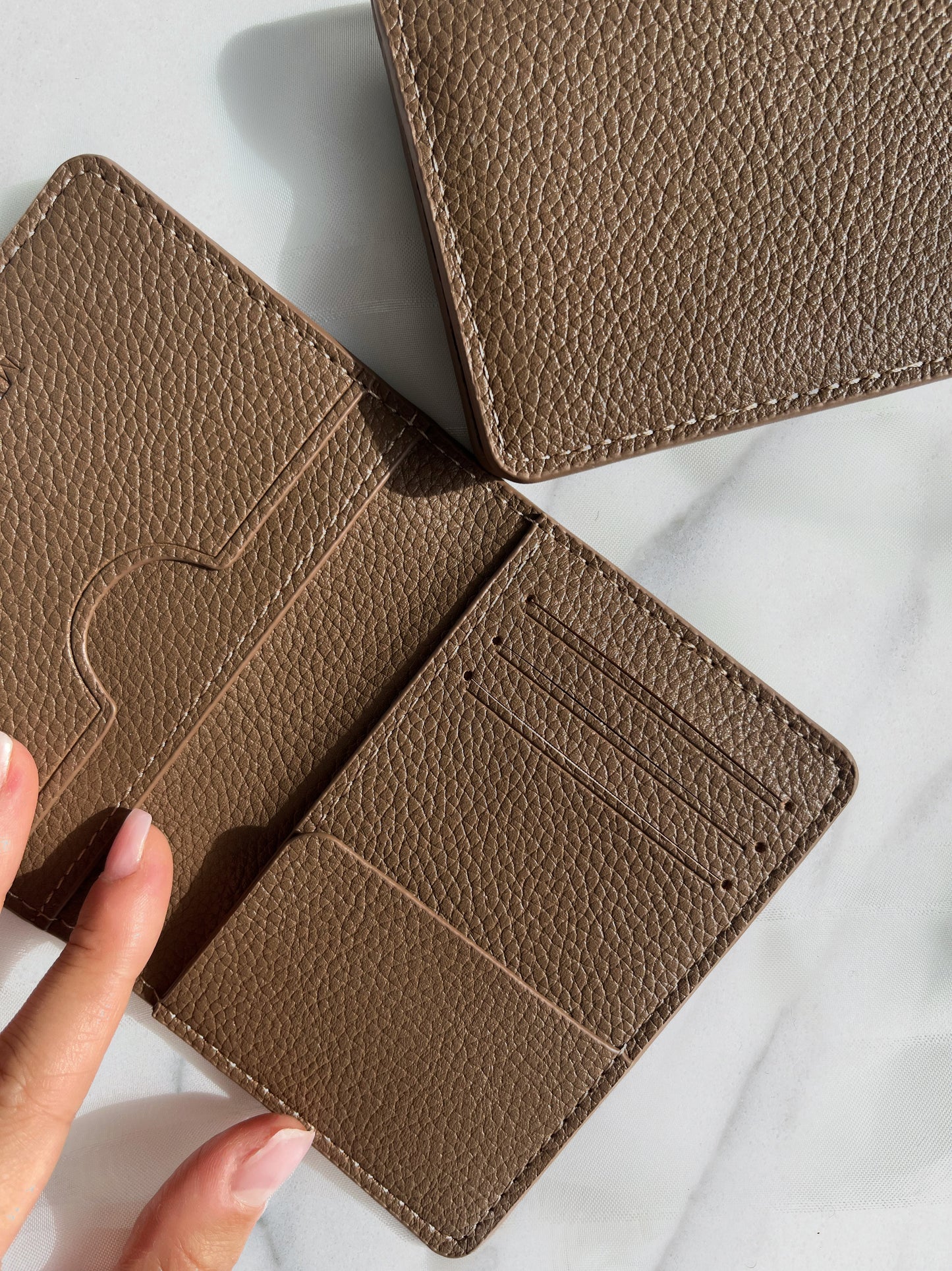 Cardholder «Pecan» | Personalizable