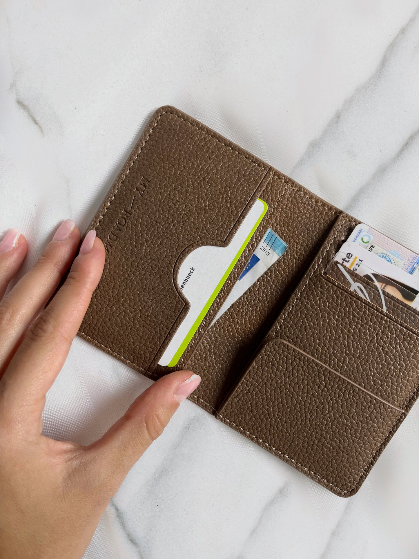 Cardholder «Pecan» | Personalisierbar