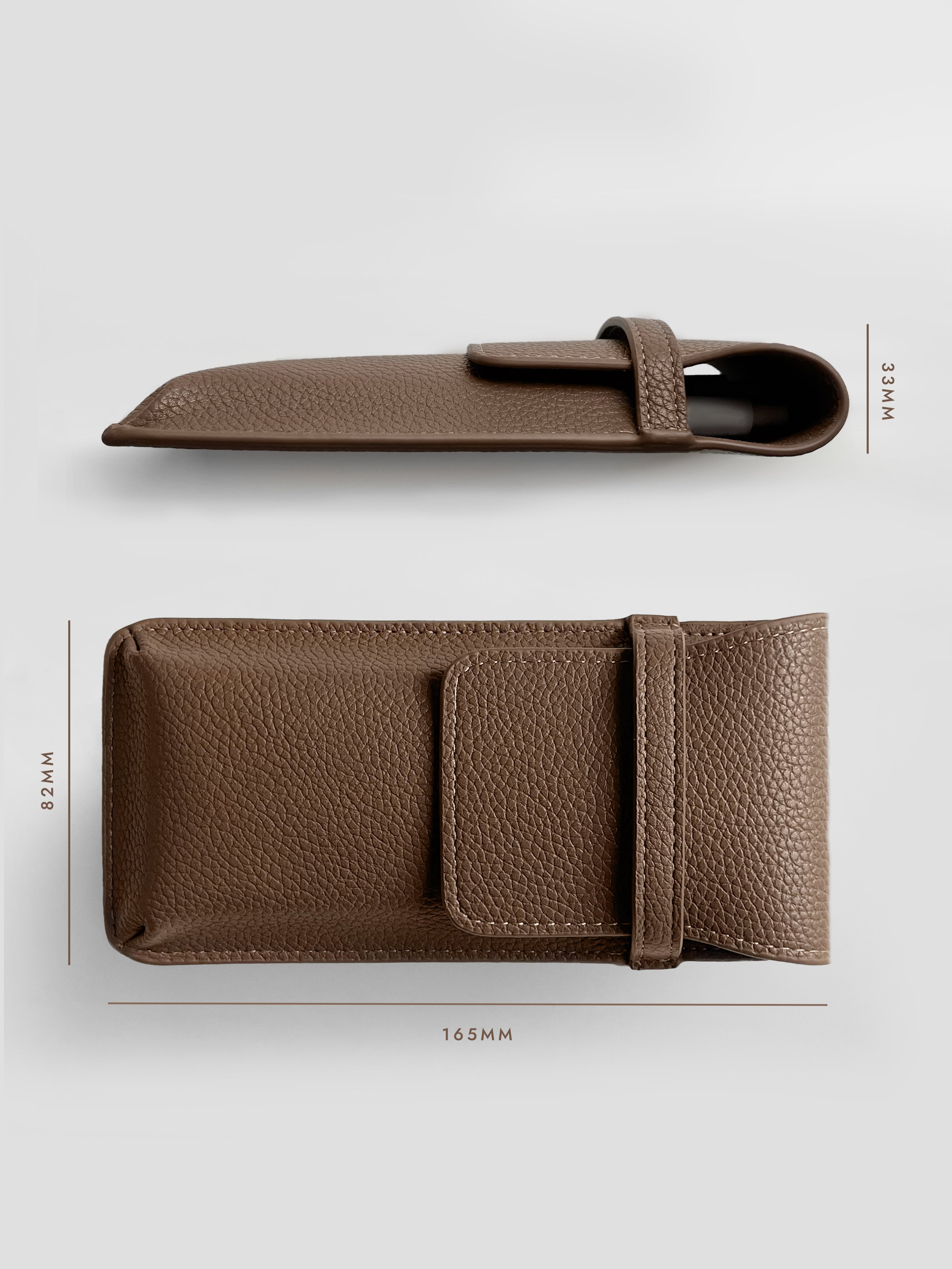 Pencil Pouch «Pecan» | Personalizable