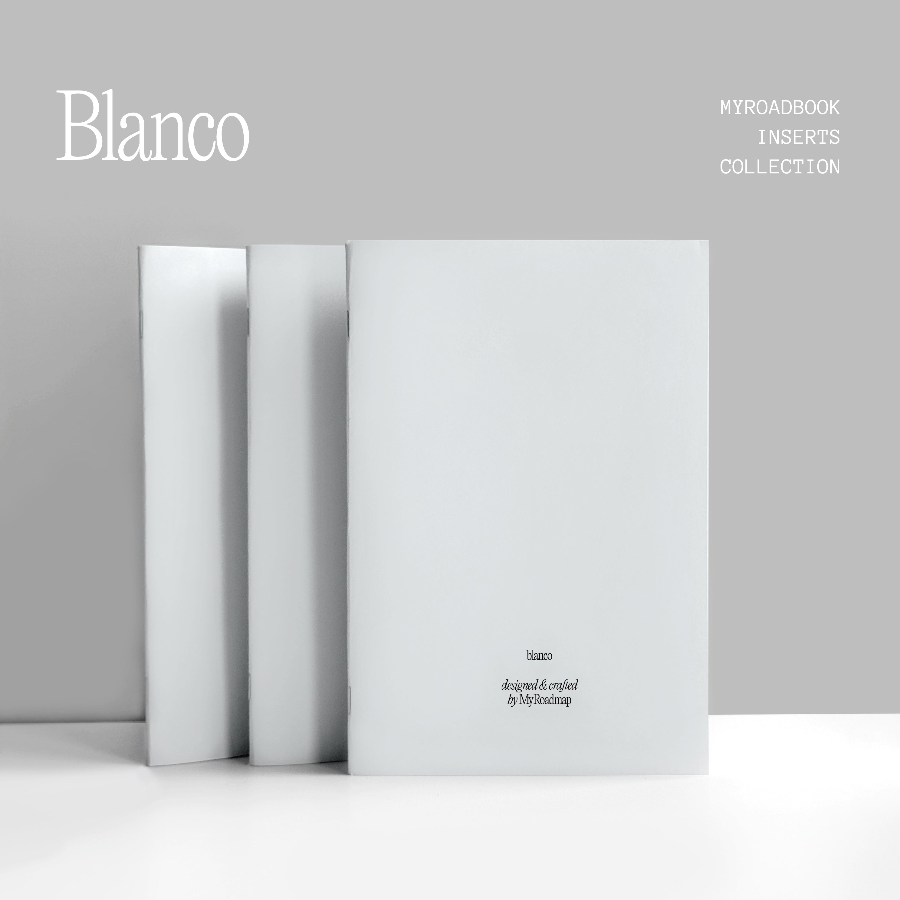 Handmade inserts for MyRoadbook A5 | Blanco Paper | Refillable Journal & Notebook Inserts