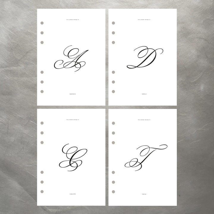 Personalized Monogram-Dashboard White Paper