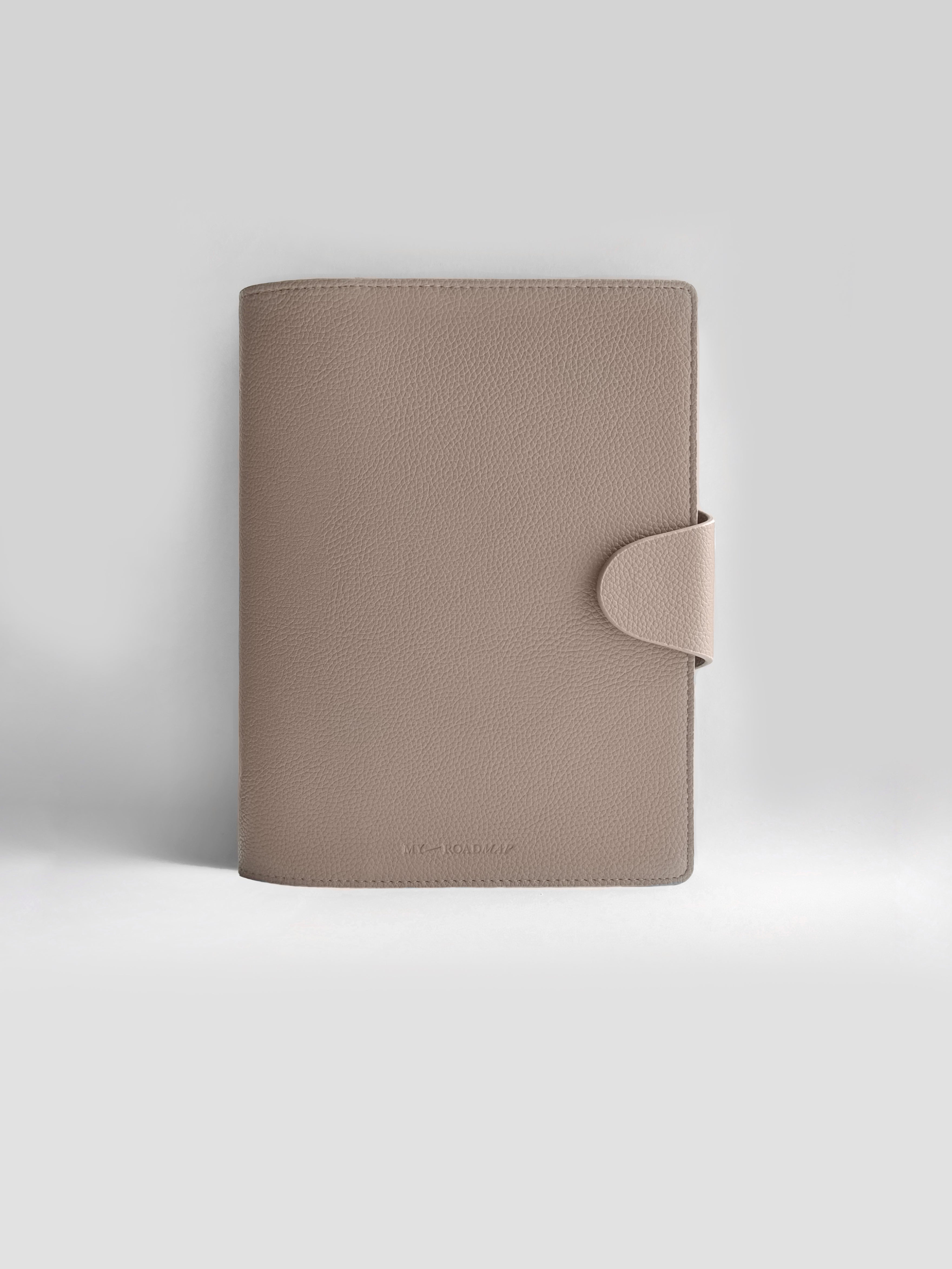 Binder A5 «Taupe Clair» (neue Edition) zum Nachfüllen | Personalisierbar