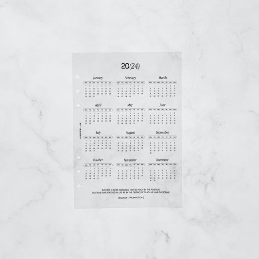 Kalender Dashboard 2024/2025 clear