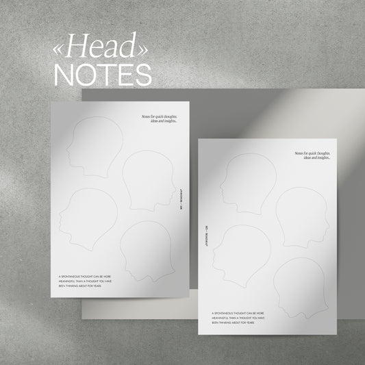 «Head» Notes Inserts