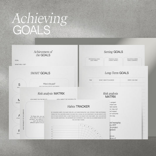 Achieving Goals Inserts