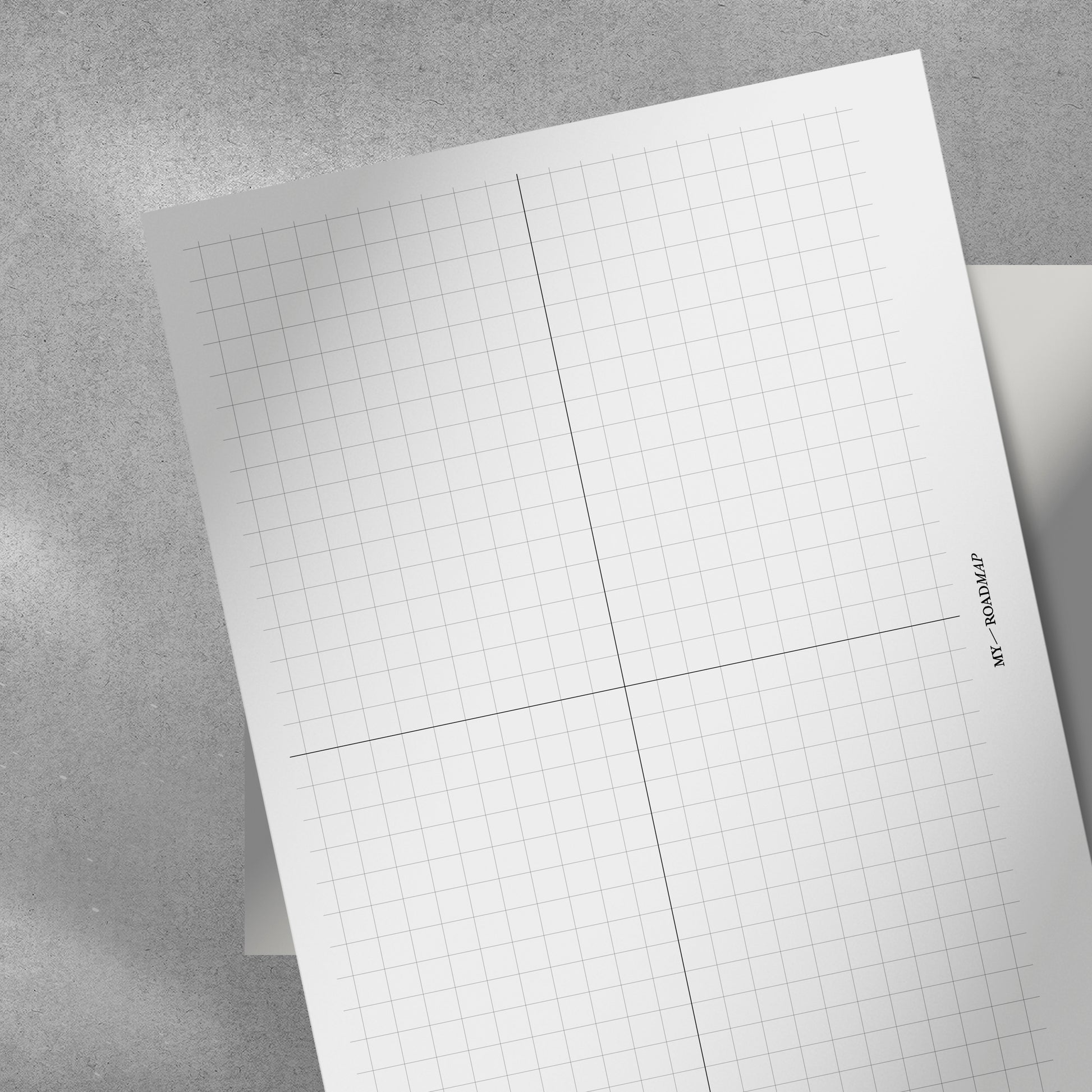 Grid with section inserts for your planner – MyRoadmap