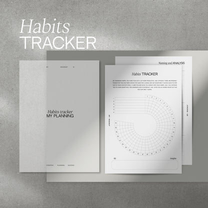 Habits Tracker inserts