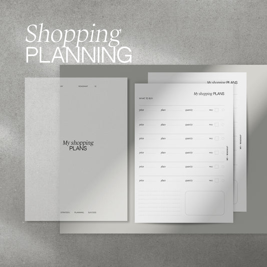 Shopping Plan Inserts (edition 1)